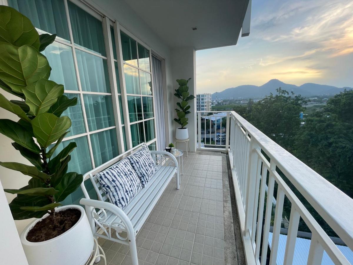 Summer Huahin Condo 713,On Top Side Sea View,Near Beach&Cicada,Amazing Swimming Pool Exterior foto